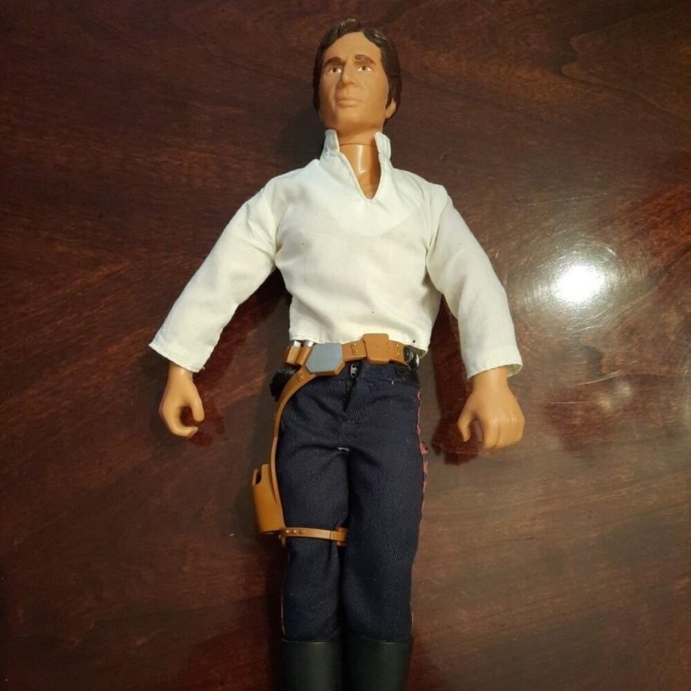 12''han solo figure/doll vintage star wars